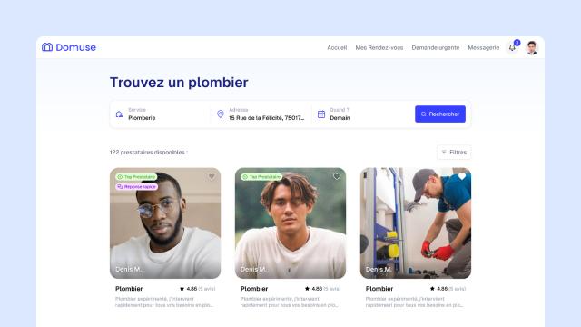 Parcourez les profils selon vos critères